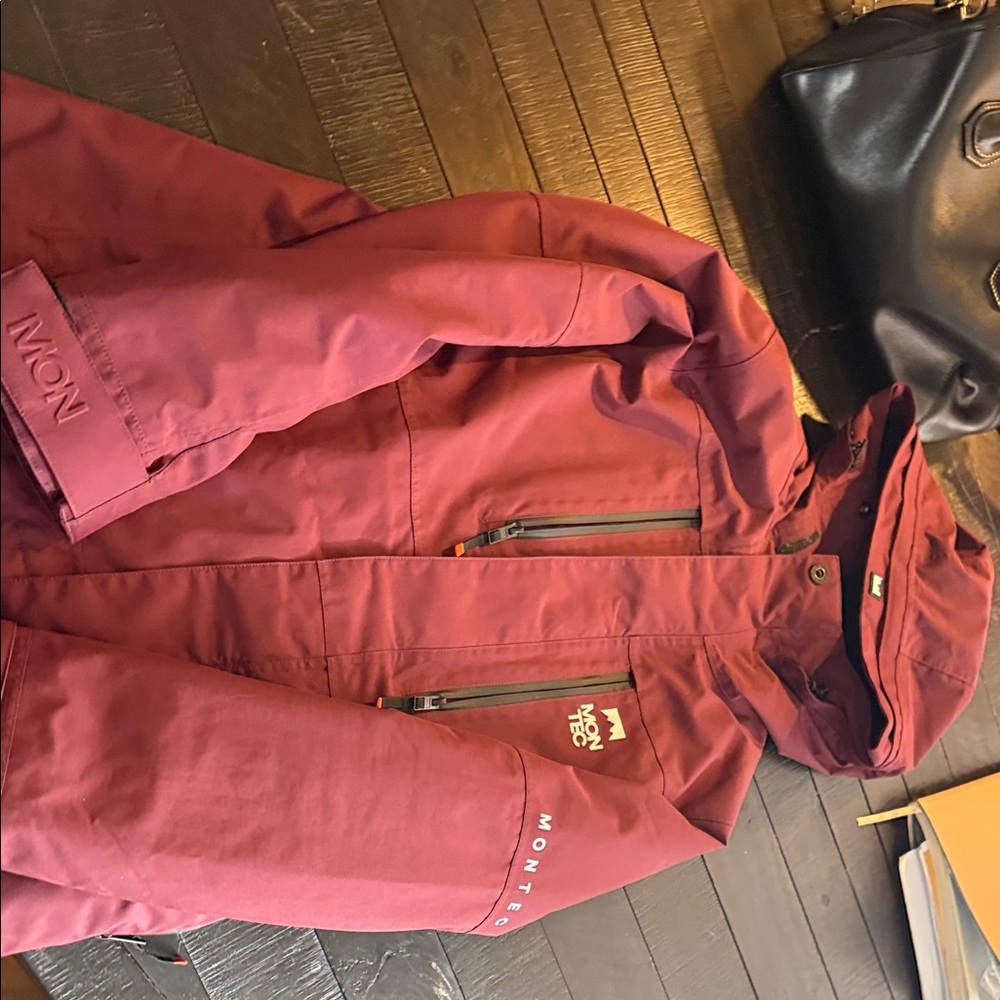 MONTEC Women's Ski & Snow Jacket - BURGUNDY SMALL